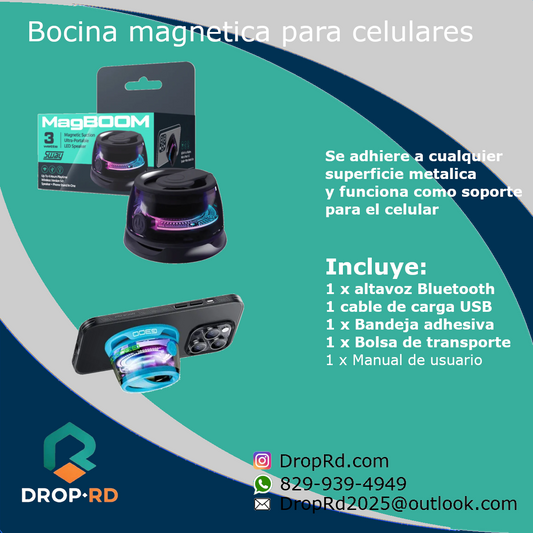 PARLANTE MAGNETICO PARA CELULAR